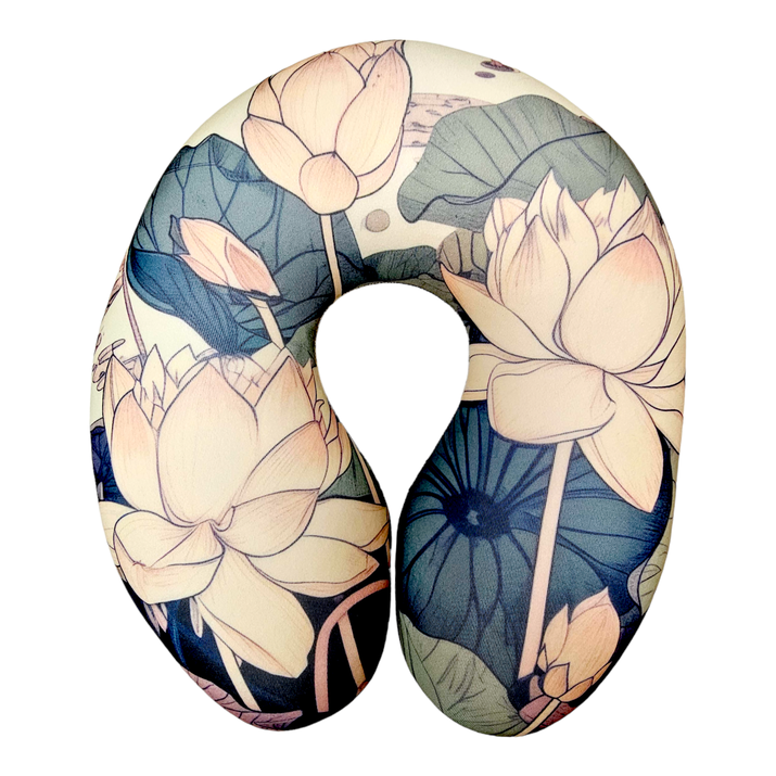 CUELLO MICROFIBRA - FLOR DE LOTO